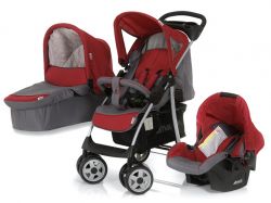 Hauck Buggy Shopper Trio Set, Smoke/Tango