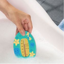 Baby Bath Thermometer Underwater World green