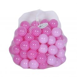 Spielbälle - Bälle 100 Stück pink/rosa, 6 cm, im Netz