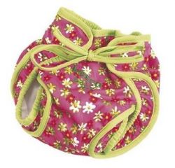 Beco swim nappy Floral Pink with velcro fastener 3-24 months