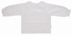 Bluse mit Spitzenkragen 
