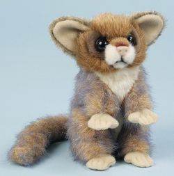 Buschbaby hellbraun-meliert 15 cm