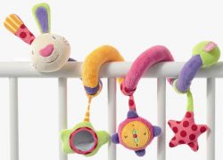 Fehn - Explorer Activity-Spirale Hase für das Babybett