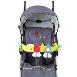 Fehn Jungle Heroes Pram rattle chain crocodile