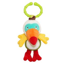 Fehn Jungle Heroes Mini Cuddly Toy with Rattle Turkan