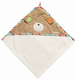 Fehn - Hooded towel Teddy Oskar