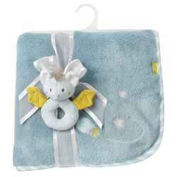 Fehn Little Castle Kuscheldecke Fledermaus