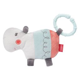 Fehn Loopy & Lotta Mini-Nilpferd mit Ring