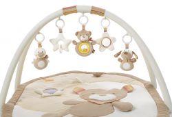 Fehn Rainbow 3-D-Activity-Decke Teddy