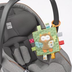 Fehn Sleeping Forest Knistertuch Eule mit Ring