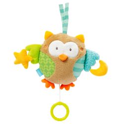 Fehn Sleeping Forest Music Box Owl