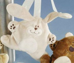 Flachhase hellbeige 15 cm