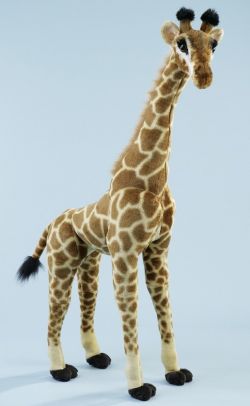 Giraffe brown-yellow-spotted 85 cm