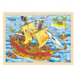 Goki insert puzzle pirates