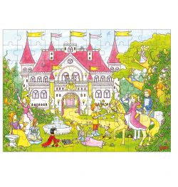 Goki Einlegepuzzle Traumschloss