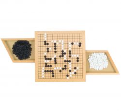 Goki Go board game with pull out drawers