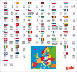 Goki jigsaw Europe