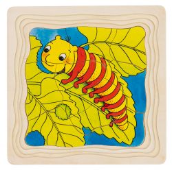 Goki layer puzzle The Caterpillar