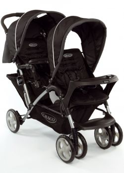 Graco Geschwisterwagen Stadium Duo inkl. 2 Beindecken - Sport Luxe