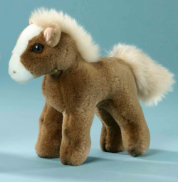 Haflinger golden brown/brown standing 20cm assorted