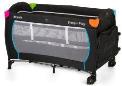 Hauck - Sleep`n Play Center (travel bed or second bed 60x120 cm) Multicolor Black