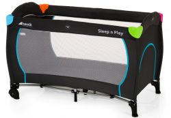 Hauck - Sleep`n Play Center (travel bed or second bed 60x120 cm) Multicolor Black