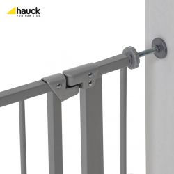 Hauck Trigger Lock Türschutzgitter/Treppenschutzgitter 75-81cm, Silver