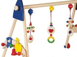 Heimess Greif- und Spieltrainer Lauflernhilfe + Garderobe Zug