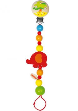 Heimess Schnullerkette Elefant