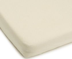 Julius Zöllner fitted sheet Organic 140 x 70 cm Jersey uni ecru