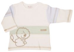 Shirt with Lion Application