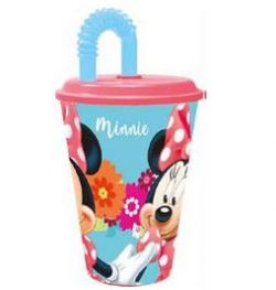 Minnie Mouse - Trinkbecher mit Strohhalm