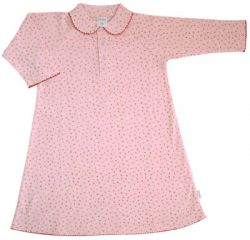 Nightdress with Polo collar