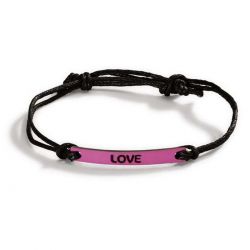 Nici Armband Lederimitat Love