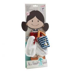 Nici overall with handbag for 30cm doll plush
