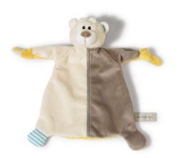 Nici cuddle cloth bear 25x25cm