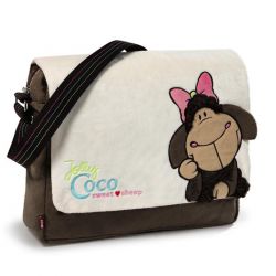 Nici Schultertasche Jolly Coco Plüsch