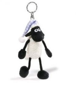 Nici Shaun mit Schlafmütze 10cm Bb Schlüsselanhänger