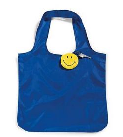 Nici Smiley Keychain with Shopping Bag