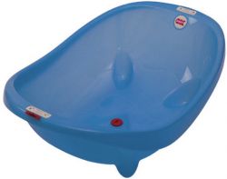 OK-Baby Babybadewanne / Babywanne Laguna blau transparent