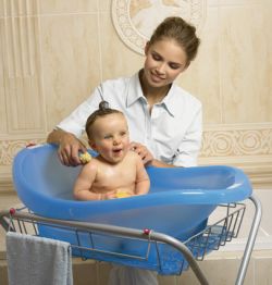 OK-Baby bathtub Laguna spring green