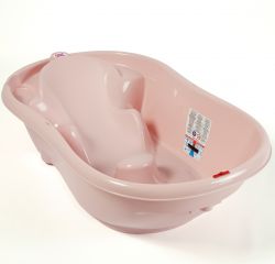 OK-Baby Babybadewanne / Babywanne Onda rosa