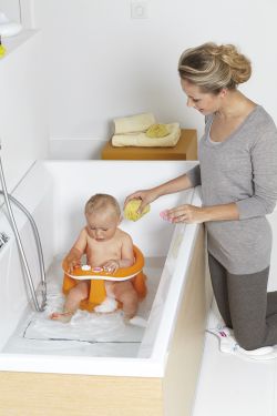 OK-Baby bathing ring Flipper evolution grey
