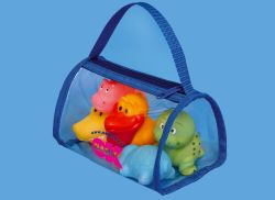 OK-Baby Bath toys with 5 funny bathing animals