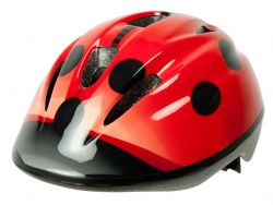 OK-Baby Kinder-Fahrradhelm Ladybug Größe 46-53 verstellbar