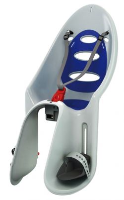 OK-Baby Kinder-Fahrradsitz Eggy silber/blau