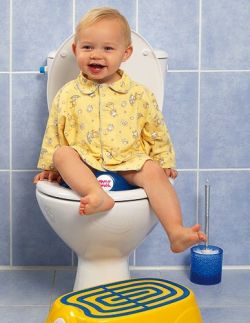 OK-Baby Kinder Toilettensitz Ergo spring green