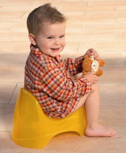 OK-Baby anatomisches Töpfchen Relax hellgrau