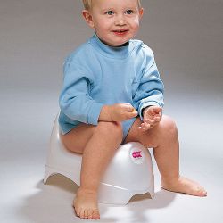 OK-Baby anatomisches Töpfchen Relax hellgrau