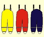 PU-Buddelhose / Matschhose size 104cm